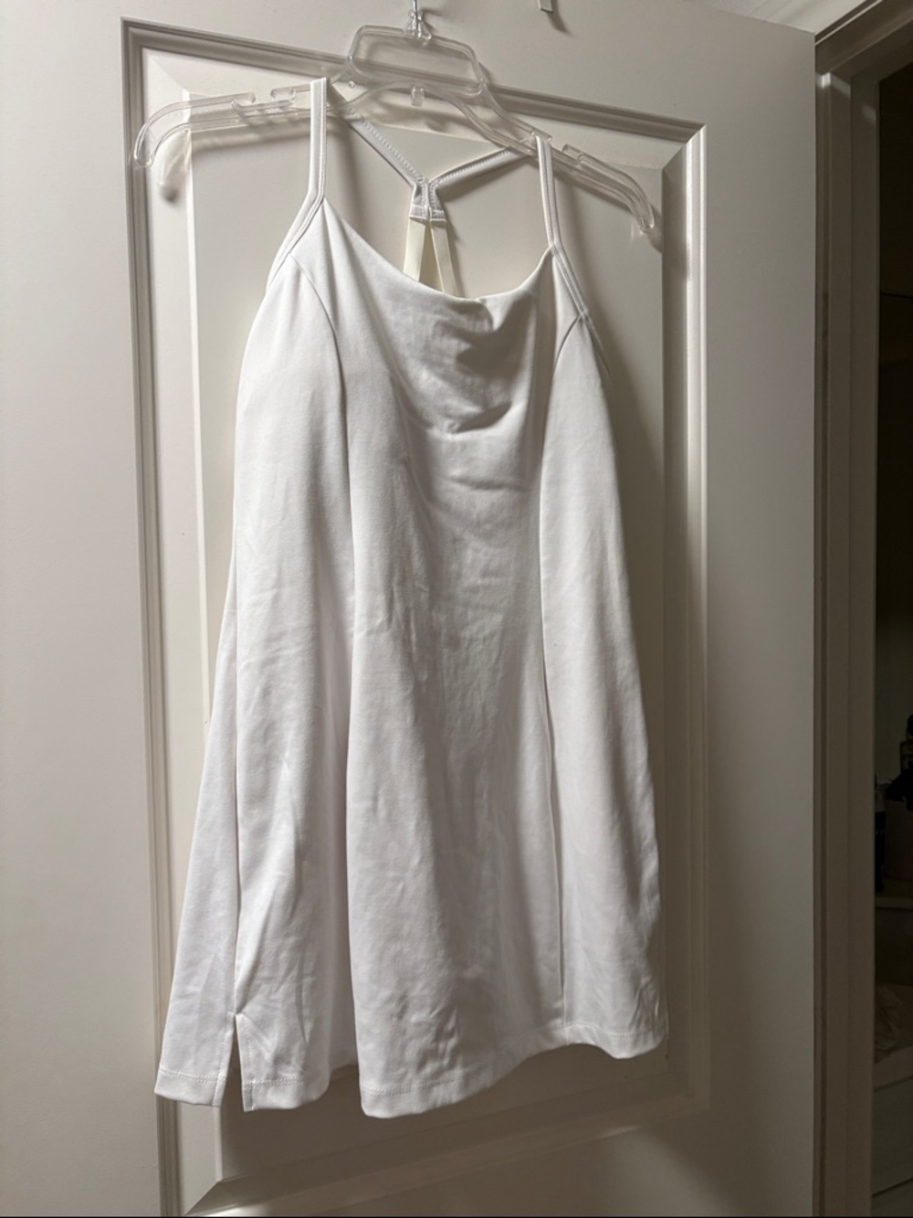 PINK Women’s White active dressTank Dress medium brand new